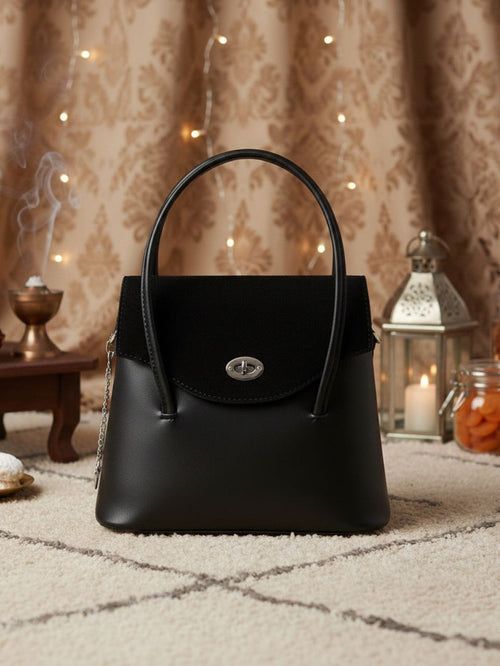 Velora Black Sling Bag