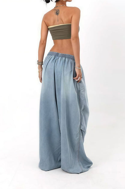 Versatile Vintage Wide Leg Loose Jeans