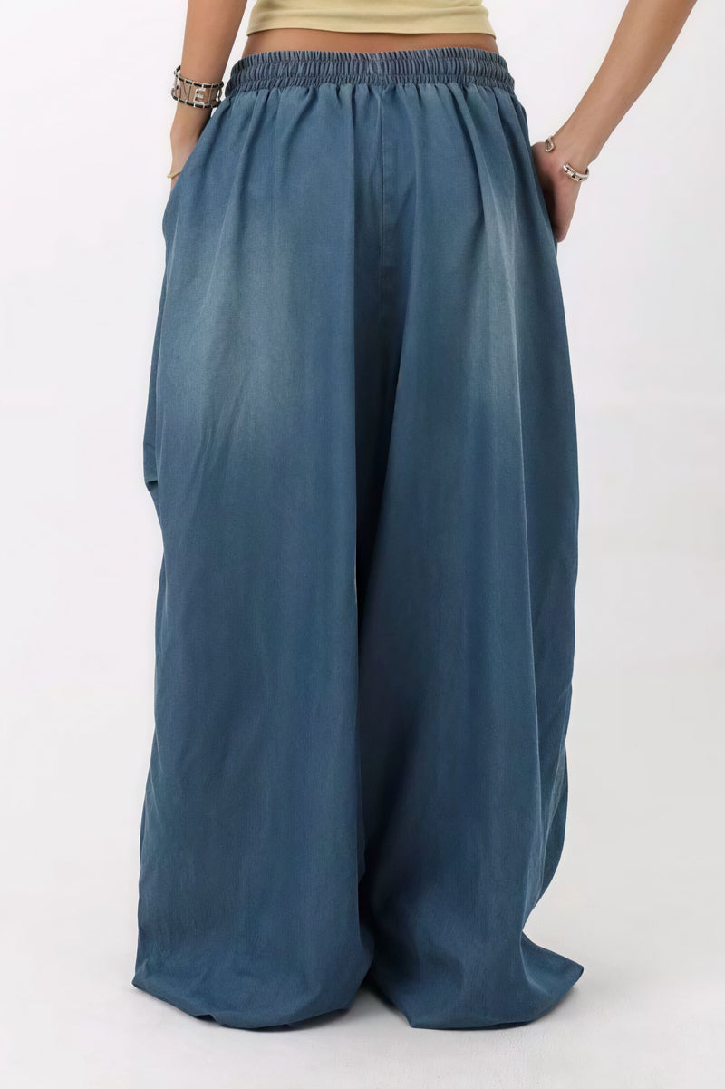 Versatile Vintage Wide Leg Loose Jeans
