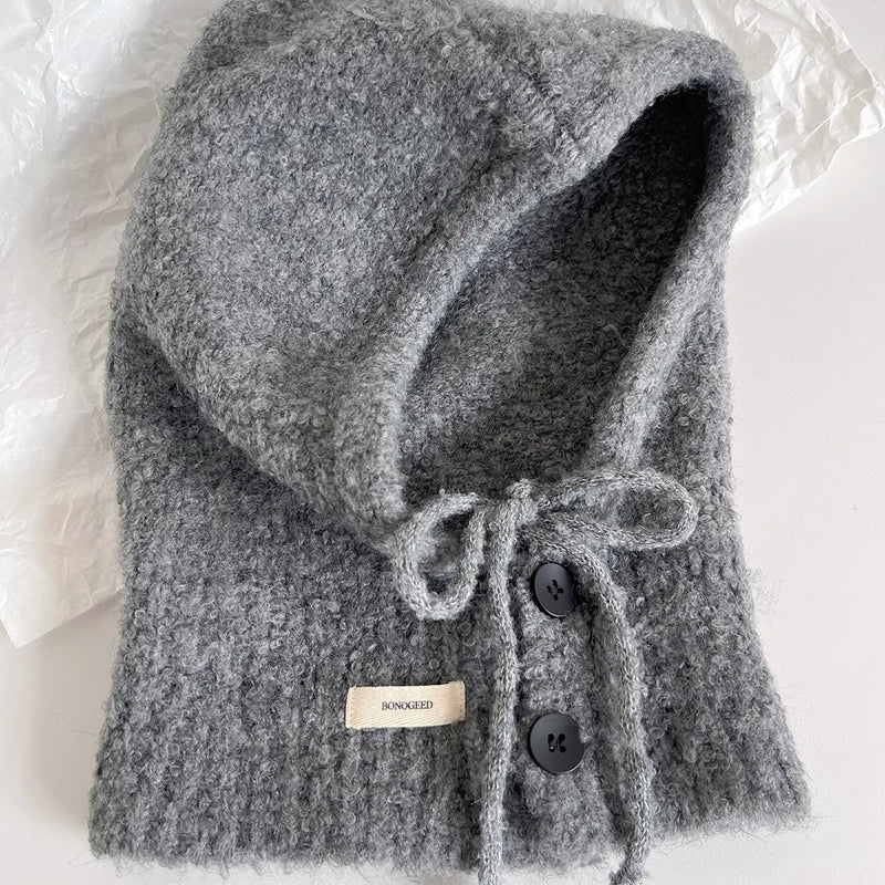 Vintage Balaclava Knit Neck Warmer Hat