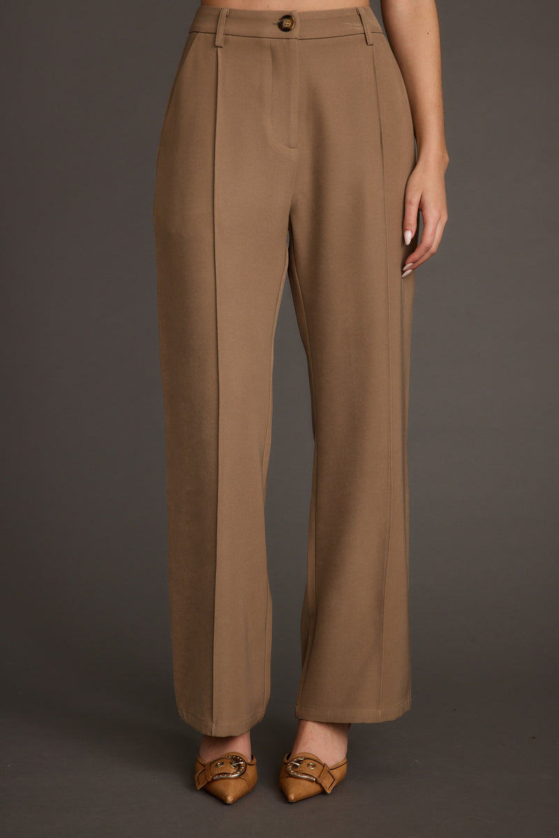 Back view of the trousers showing the silhouette and fit.