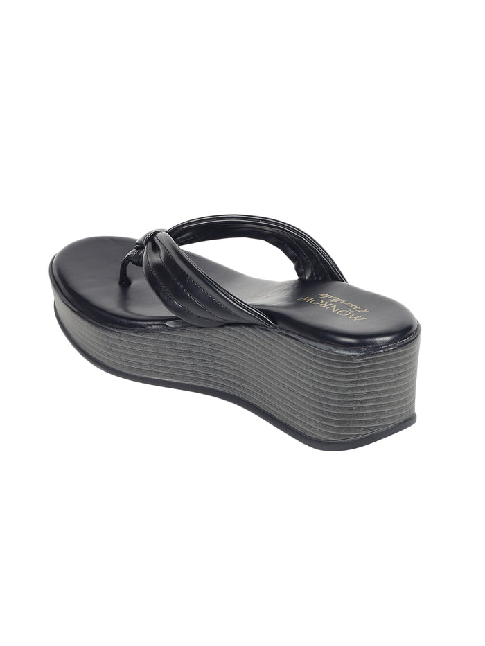 Wendi Black Wedges