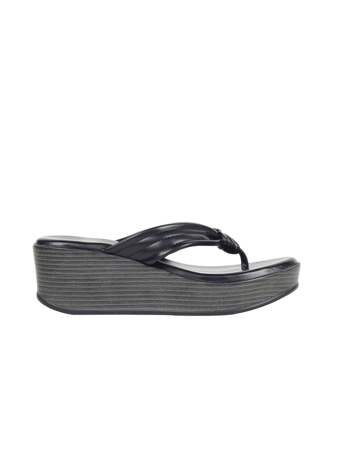 Wendi Black Wedges