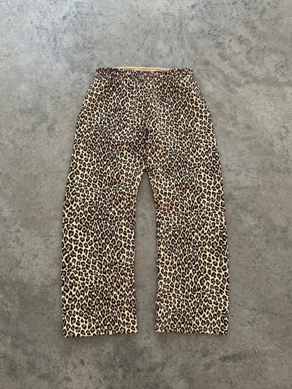 Y2K Leopard Print Hip-Hop Hoodie