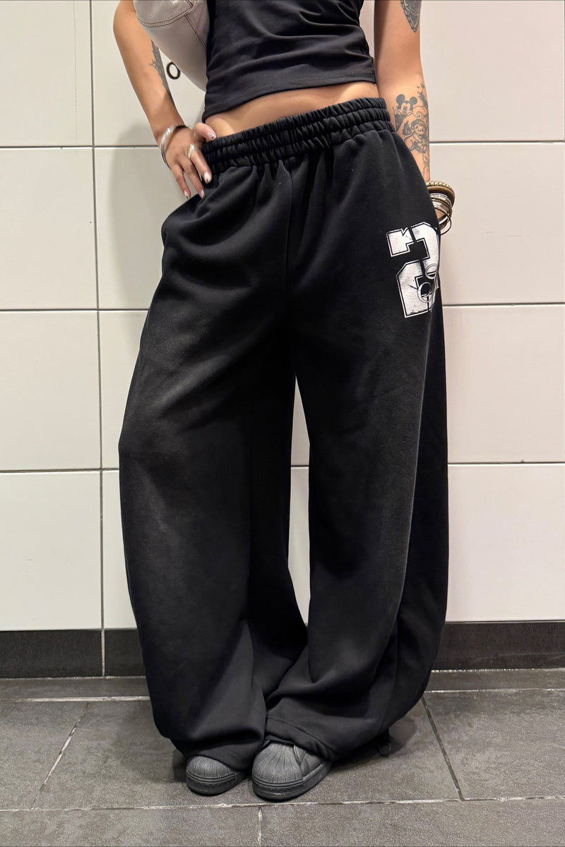 Y2K Oversized Blue Sweat Pants