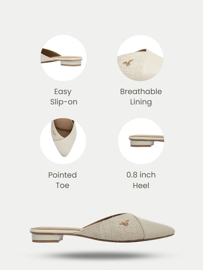Zaria Cream Flats